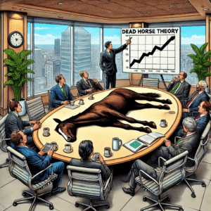 A Teoria do Cavalo Morto: Até quando você vai se sabotar?