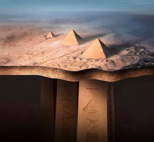 Cidade subterrânea é descoberta sob as pirâmides do Egito, dizem cientistas