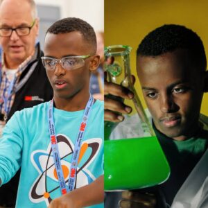 Jovem africano de 14 anos cria sabonete para tratar câncer de pele.