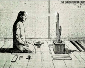 Você não está separado do objeto observado.