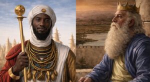 O Rei Salomão nunca existiu. Original é Mansa Musa, o homem mais rico de todos os tempos.