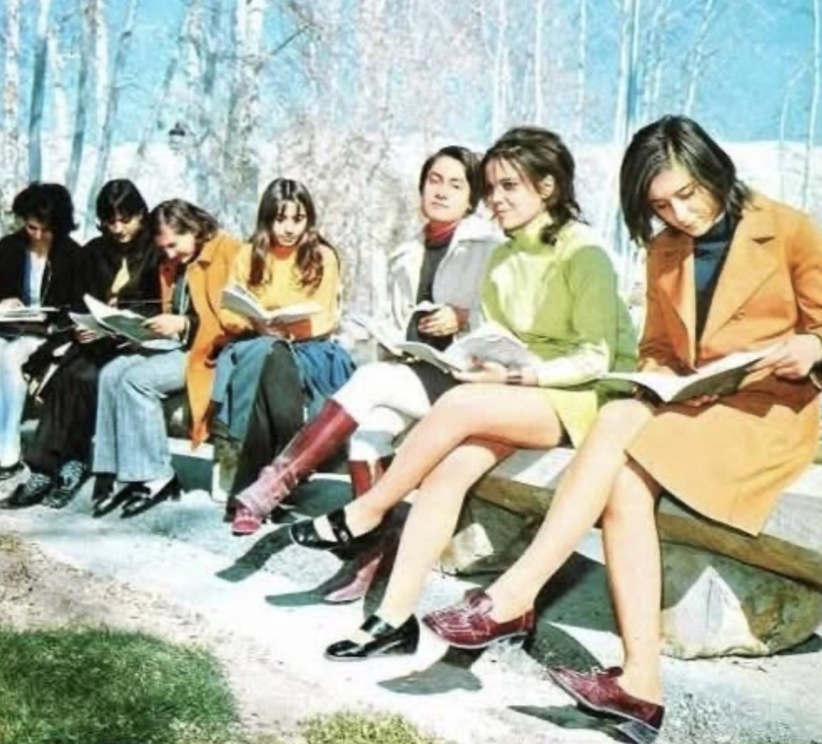 Mulheres, Irã 1970